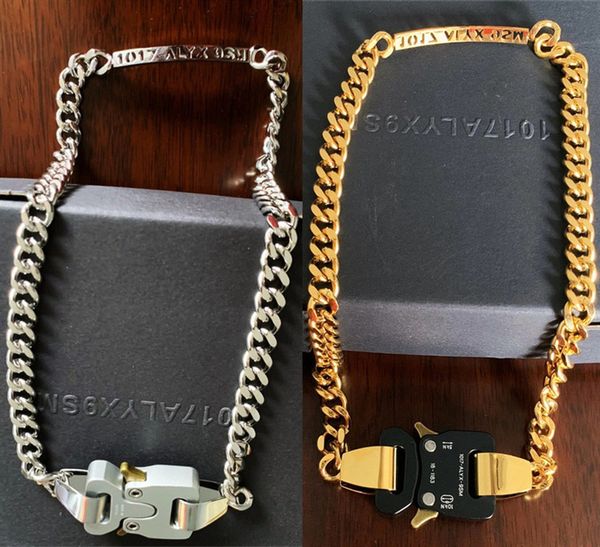 2021 new hero alyx buckle necklace men women necklaces hollow openwork letters stainless 1017-alyx-9sm steel chain gv3m, Silver
2021 new hero alyx buckle necklace men women necklaces hollow openwork letters stainless 1017-alyx-9sm steel chain gv3m, Silver