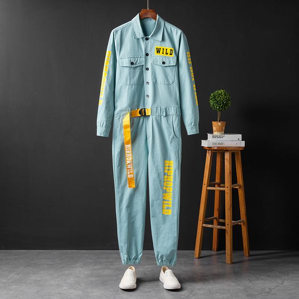 support custom logo mens and womens same style coveralls suit personalized printing bar nightclub, Blue
support custom logo mens and womens same style coveralls suit personalized printing bar nightclub, Blue