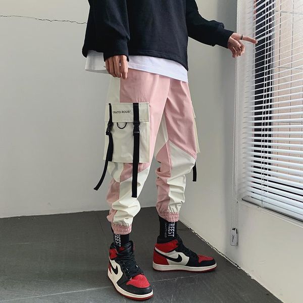men's pants 2021 men's streetwear joggers hip hop patchwork design jogger pant men casual harajuku cargo trousers sweatpants, Black
men's pants 2021 men's streetwear joggers hip hop patchwork design jogger pant men casual harajuku cargo trousers sweatpants, Black