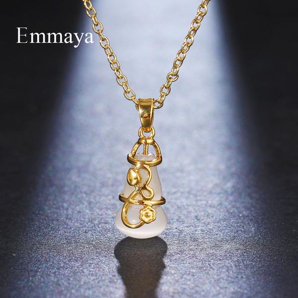 pendant necklaces emmaya fashion arrival intricate pattern with bottle shape neckalce for women noble gold decoration in party charming jewe, Silver
pendant necklaces emmaya fashion arrival intricate pattern with bottle shape neckalce for women noble gold decoration in party charming jewe, Silver