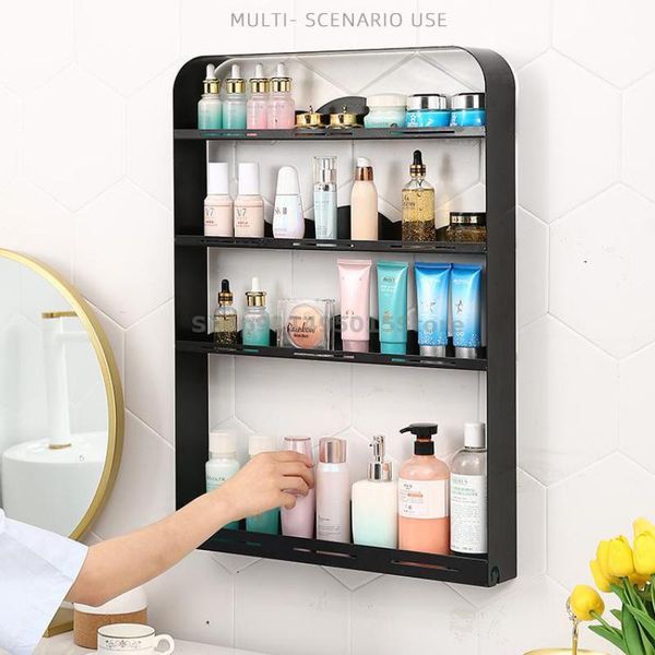 hooks & rails toilet vanity cosmetic rack wall hanging punching bathroom storage artifact
hooks & rails toilet vanity cosmetic rack wall hanging punching bathroom storage artifact