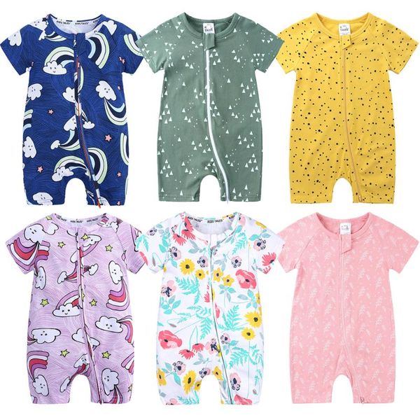 jumpsuits zipper short seelve baby girls rompers cotton cartoon clothes summer born romper toddler costume 3-24 months, Blue
jumpsuits zipper short seelve baby girls rompers cotton cartoon clothes summer born romper toddler costume 3-24 months, Blue