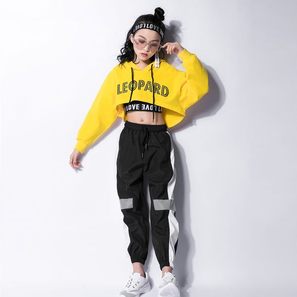 2021 new jazz dance costumes hip hop kids long sleeve hooded vest pants girls hiphop clothes street dance stage show wear, Black;red
2021 new jazz dance costumes hip hop kids long sleeve hooded vest pants girls hiphop clothes street dance stage show wear, Black;red