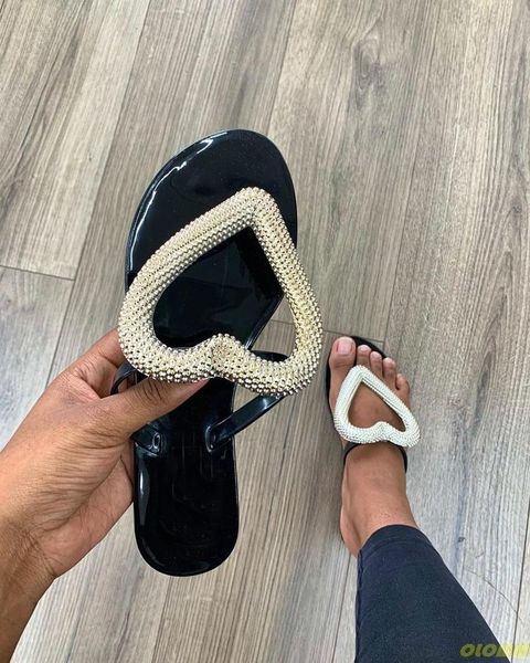 slippers 2021 women's sandals open toe flat summer heart shaped outdoor beach shoes fashion plus size 40, Black
slippers 2021 women's sandals open toe flat summer heart shaped outdoor beach shoes fashion plus size 40, Black