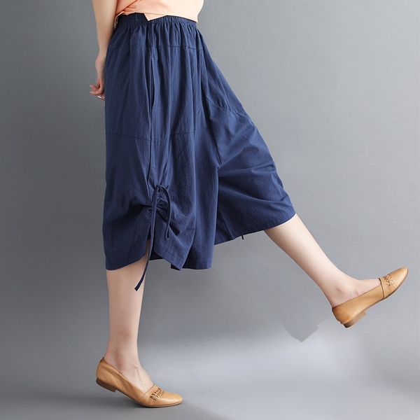 chinese style wide leg pants casual lace up loose solid calf-length trousers summer vintage harem pants sweetpants women 10432, Red
chinese style wide leg pants casual lace up loose solid calf-length trousers summer vintage harem pants sweetpants women 10432, Red