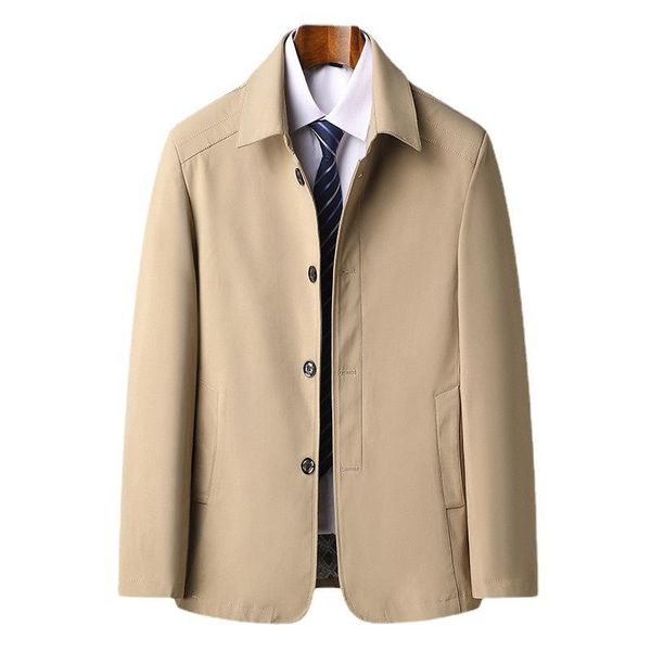 men's jackets 2021 spring and autumn solid color thin jacket business casual coat khaki black navy, Black;brown
men's jackets 2021 spring and autumn solid color thin jacket business casual coat khaki black navy, Black;brown