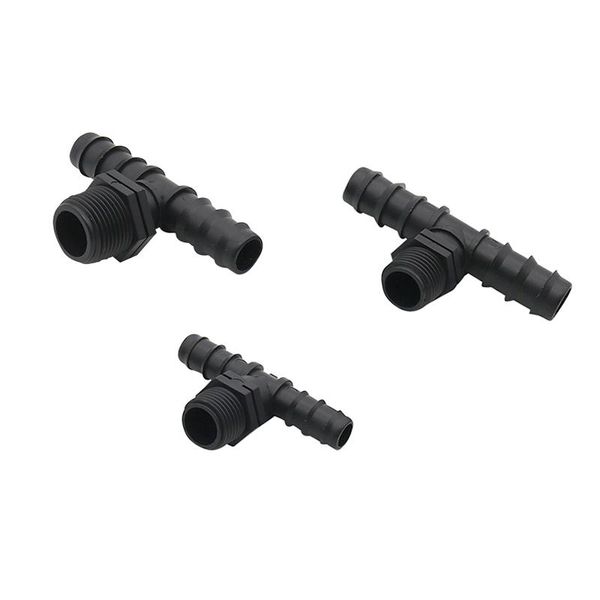 hose barbed tee connectors with threaded agriculture irrigation connections to dn16 dn20 garden hose splitter 5 pcs
hose barbed tee connectors with threaded agriculture irrigation connections to dn16 dn20 garden hose splitter 5 pcs