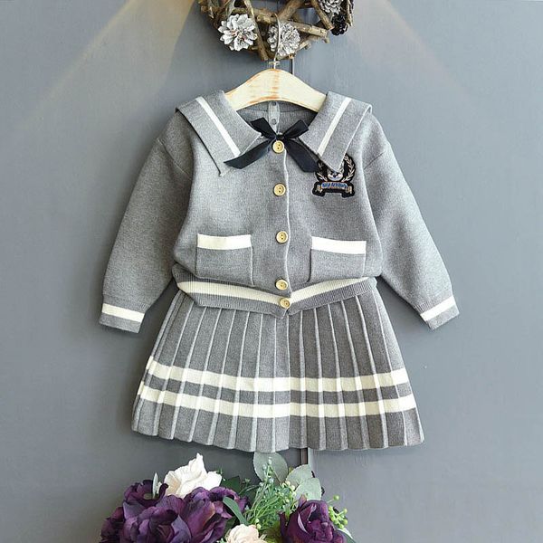 girls sweater sets kids clothing baby clothes outfits autumn winter knitting patterns cardigan coat pleated skirts children suits 2pcs b8360, Blue
girls sweater sets kids clothing baby clothes outfits autumn winter knitting patterns cardigan coat pleated skirts children suits 2pcs b8360, Blue