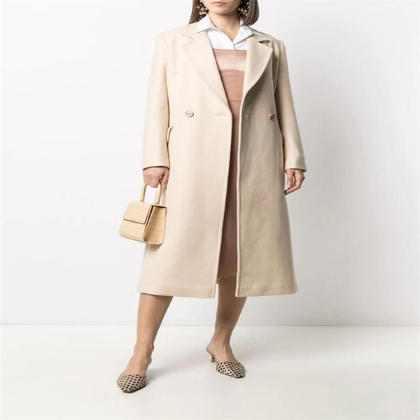 women's wool & blends autumn long jacket women winter fashion double breasted elegant slim solid overcoat ladies coats tide g1524, Black
women's wool & blends autumn long jacket women winter fashion double breasted elegant slim solid overcoat ladies coats tide g1524, Black