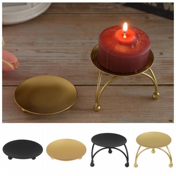 candle holders style black gold wedding ornament home decoration wrought iron holder craft candelabra round plate candlestick
candle holders style black gold wedding ornament home decoration wrought iron holder craft candelabra round plate candlestick