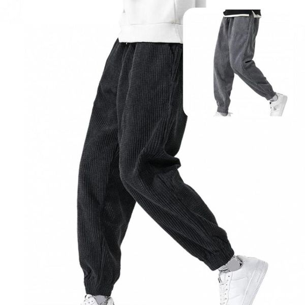 men's pants men plush anti-wrinkle leisure wear-resistant corduroy autumn trousers for daily wear, Black
men's pants men plush anti-wrinkle leisure wear-resistant corduroy autumn trousers for daily wear, Black