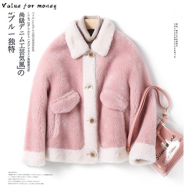 natural winter fur coat women 100% real wool jacket female autumn clothes 2021 sheep shearing coats suede lining hiver x1190xyx, Black
natural winter fur coat women 100% real wool jacket female autumn clothes 2021 sheep shearing coats suede lining hiver x1190xyx, Black