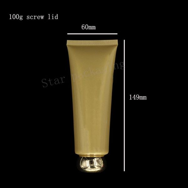 wholesale and retail 100g golden soft tube 20pcs/lot diy plastic empty facial cleanser tubes container
wholesale and retail 100g golden soft tube 20pcs/lot diy plastic empty facial cleanser tubes container