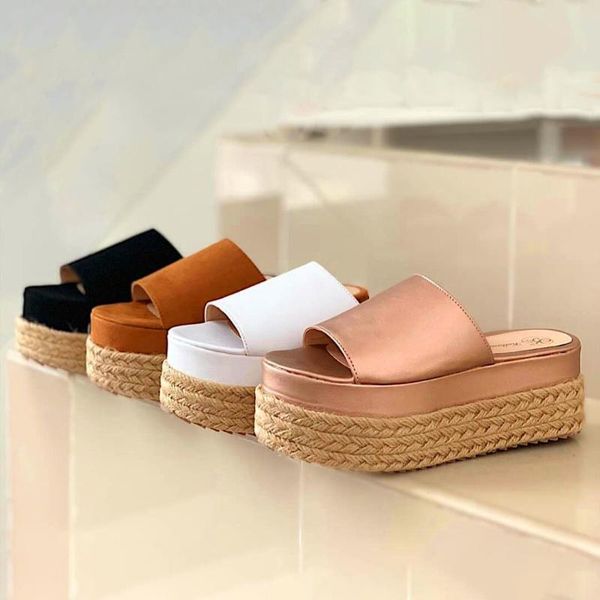 women sandals platform slippers shoes women woven shoes 2021 summer indoor outdoor flip-flops beach female pu slippers, Black
women sandals platform slippers shoes women woven shoes 2021 summer indoor outdoor flip-flops beach female pu slippers, Black