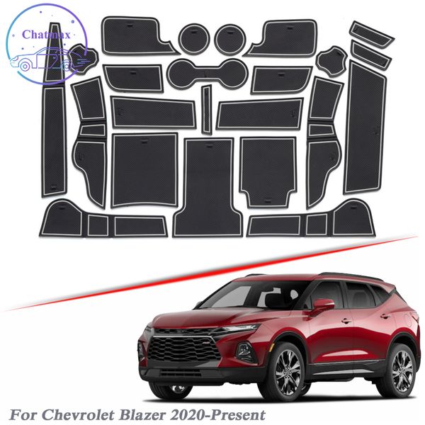 23pcs car styling for chevrolet blazer 2020-present latex gate slot pad interior door groove mat non-slip dust mat with car brand logo
23pcs car styling for chevrolet blazer 2020-present latex gate slot pad interior door groove mat non-slip dust mat with car brand logo