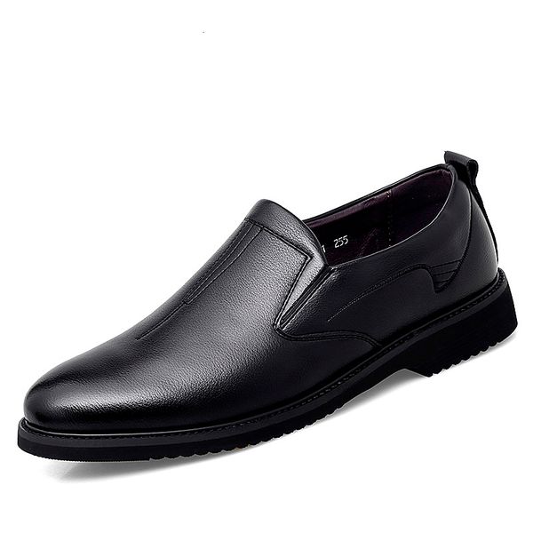 dress shoes men's breathable leather shoes, slip-on comfortable shoes for driving and office iztv, Black
dress shoes men's breathable leather shoes, slip-on comfortable shoes for driving and office iztv, Black