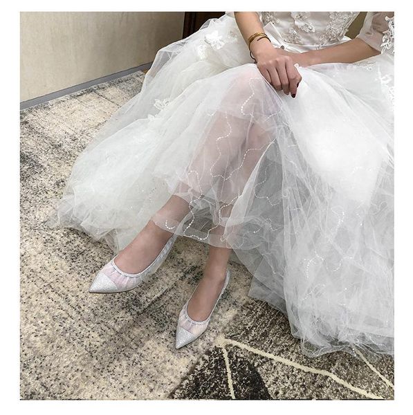 dress shoes spring & autumn 2021 women wedding pointed toe shallow fashion mesh ladys high-heeled 4.5cm heel, Black
dress shoes spring & autumn 2021 women wedding pointed toe shallow fashion mesh ladys high-heeled 4.5cm heel, Black