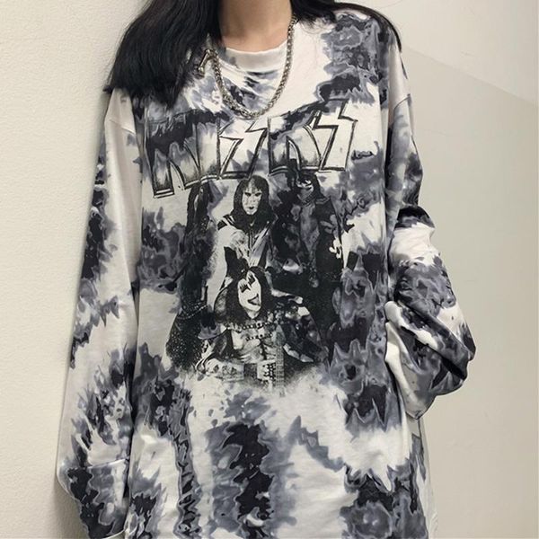 women's t-shirt sweatshirt 2021 winter streetwear harajuku loose long sleeve couple grunge tumblr clothes, White
women's t-shirt sweatshirt 2021 winter streetwear harajuku loose long sleeve couple grunge tumblr clothes, White