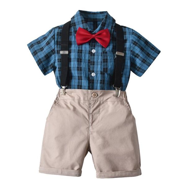 clothing sets toddler boy clothes set summer boys gentleman suit 1-4 years short sleeve bow tie shirt and suspender shorts baby outfits, White
clothing sets toddler boy clothes set summer boys gentleman suit 1-4 years short sleeve bow tie shirt and suspender shorts baby outfits, White