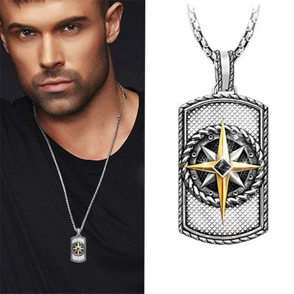 pendant necklaces 2021 trendy round compass men necklace box chain temperament metal for women jewelry gift, Silver
pendant necklaces 2021 trendy round compass men necklace box chain temperament metal for women jewelry gift, Silver