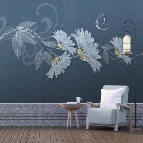 wallpapers milofi custom large mural wallpaper 3d small fresh light luxury modern fashion flower butterfly background
wallpapers milofi custom large mural wallpaper 3d small fresh light luxury modern fashion flower butterfly background
