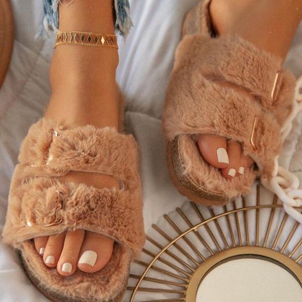 2021 fall/spring new plus size women's shoes flat candy-colored plush women's slippers home double sandals comfortable flip flop, Black
2021 fall/spring new plus size women's shoes flat candy-colored plush women's slippers home double sandals comfortable flip flop, Black