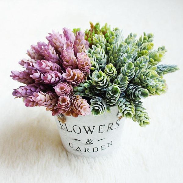 decorative flowers & wreaths 30 heads artificial small pineapple plastic tree leaves flores fake diy wedding home decoration plant green lea
decorative flowers & wreaths 30 heads artificial small pineapple plastic tree leaves flores fake diy wedding home decoration plant green lea