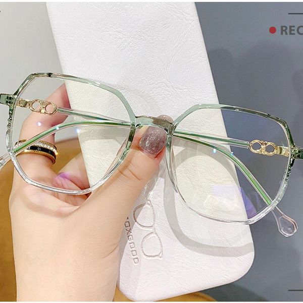 sunglasses anti blue ray computer glasses for women fashion polygon spectacle frame ladies daily decoration eyeglasses radiation, White;black
sunglasses anti blue ray computer glasses for women fashion polygon spectacle frame ladies daily decoration eyeglasses radiation, White;black