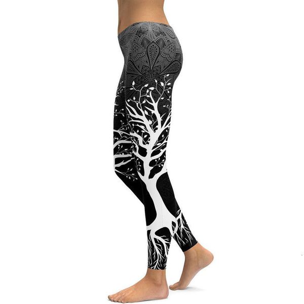 style fitness leggings women workout casual stretch leggins elastic tall trees printing legging, Black
style fitness leggings women workout casual stretch leggins elastic tall trees printing legging, Black