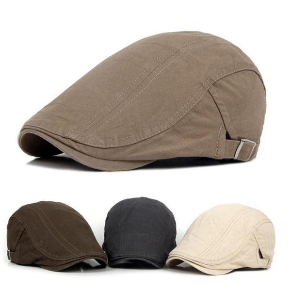 men's solid color cotton british style hat women's advance the republic of china hood spring and summer models, Black;white
men's solid color cotton british style hat women's advance the republic of china hood spring and summer models, Black;white