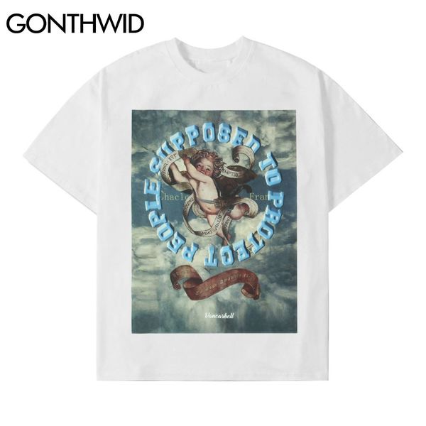 gonthwid t-shirts summer hip hop streetwear men angel baby print short sleeve tshirts harajuku casual fashion oversize tees c0315, White;black
gonthwid t-shirts summer hip hop streetwear men angel baby print short sleeve tshirts harajuku casual fashion oversize tees c0315, White;black