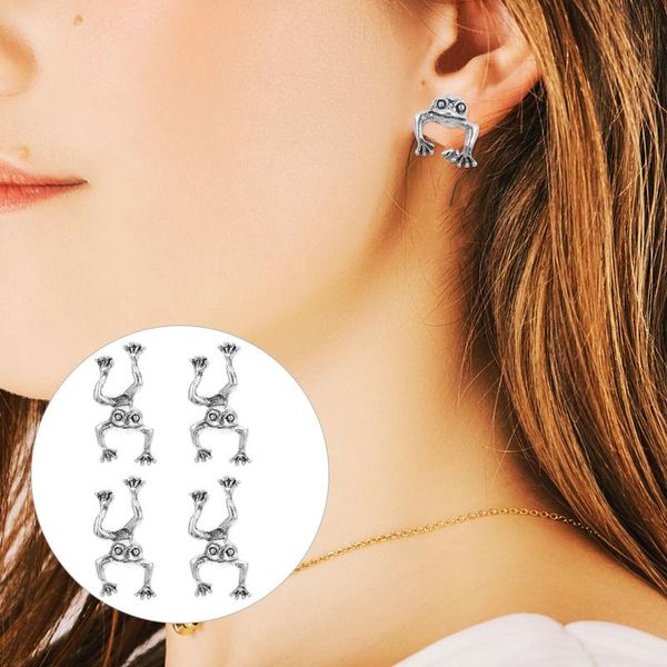 party favor 2 pairs mini frogs shape ear studs set retro punk earrings trendy decoration birthday gifts for women girls
party favor 2 pairs mini frogs shape ear studs set retro punk earrings trendy decoration birthday gifts for women girls