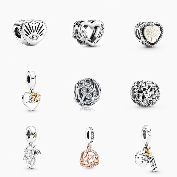 925 silver plum blossom love heart shaped diy beads pendant adapting original pandora charms bracelets for women fashion jewelry, Bronze;silver
925 silver plum blossom love heart shaped diy beads pendant adapting original pandora charms bracelets for women fashion jewelry, Bronze;silver