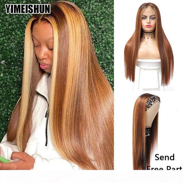p4 27 highlight wigs p4 30 13x4 hd lace forntal ombre human hair wig 28 30 inches lace front closure wigs with scraf gift, Black;brown
p4 27 highlight wigs p4 30 13x4 hd lace forntal ombre human hair wig 28 30 inches lace front closure wigs with scraf gift, Black;brown