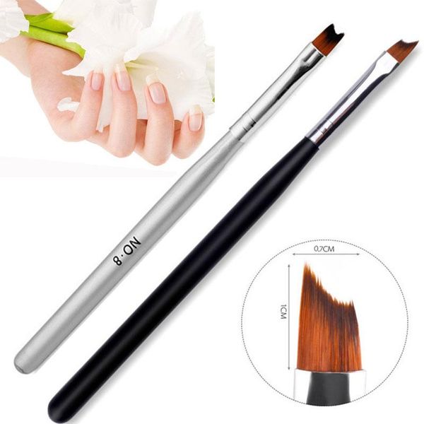 nail brushes french tip brush silver black handle half moon shape acrylic painting drawing pen art tool, Yellow
nail brushes french tip brush silver black handle half moon shape acrylic painting drawing pen art tool, Yellow