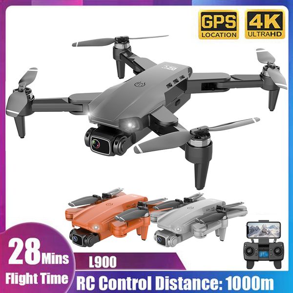 L900 GPS Drone With 4K Camera Anti-Shake Foldable Brushless Motor RC Quadcopter Remote Control Helicopter Toy
L900 GPS Drone With 4K Camera Anti-Shake Foldable Brushless Motor RC Quadcopter Remote Control Helicopter Toy