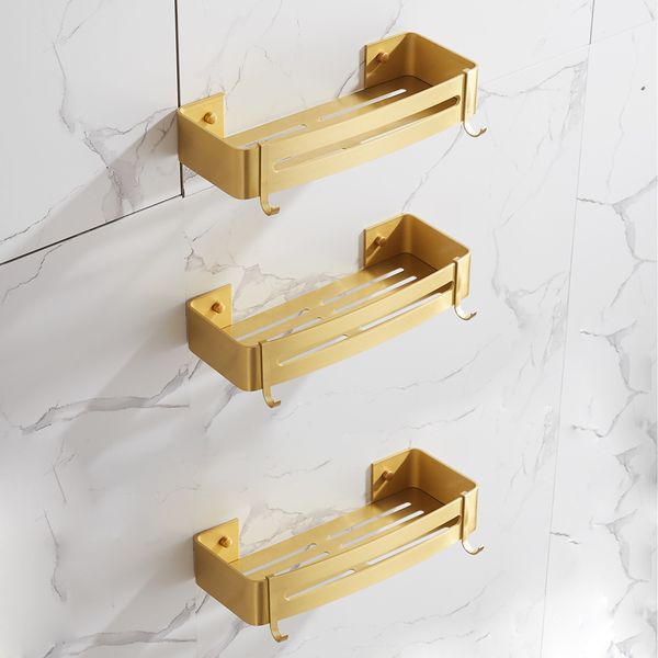 2021 new wall mounted corner brushed gold aluminum bathroom soap dish shower shelf bath shampoo holder 0ian
2021 new wall mounted corner brushed gold aluminum bathroom soap dish shower shelf bath shampoo holder 0ian