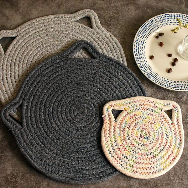 mats & pads kitchen home cartoon cat hanging placemat for dining table decor plate dish mat cup cotton pot holders insulation pad
mats & pads kitchen home cartoon cat hanging placemat for dining table decor plate dish mat cup cotton pot holders insulation pad