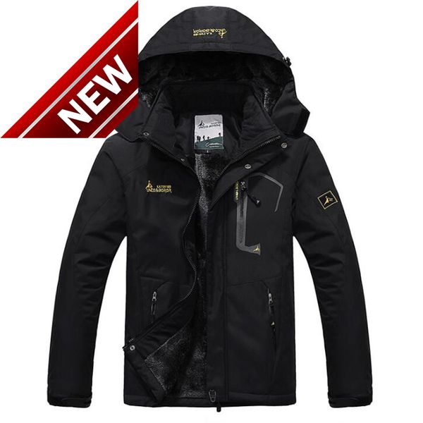 down jacket men's winter parka coat white duck hooded outdoor thick warmth padded l-6xl, Black
down jacket men's winter parka coat white duck hooded outdoor thick warmth padded l-6xl, Black