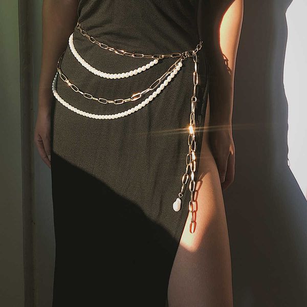 jewelry personality tassel u-shaped body femininity multilayer geometry simple imitation pearl waist chain, Silver
jewelry personality tassel u-shaped body femininity multilayer geometry simple imitation pearl waist chain, Silver