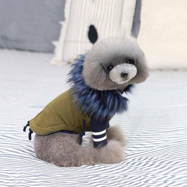 dog apparel warm winter coat thick clothing with fur collar supper two feet outfits dogs costume s-xxl 10a
dog apparel warm winter coat thick clothing with fur collar supper two feet outfits dogs costume s-xxl 10a