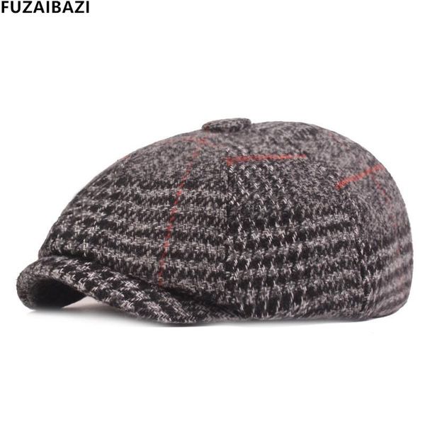 berets fuzaibazi fashion winter men's wool beret warm thick hat men brands caps snapback dad's hats flat cap, Blue;gray
berets fuzaibazi fashion winter men's wool beret warm thick hat men brands caps snapback dad's hats flat cap, Blue;gray