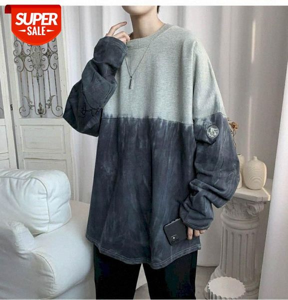 long-sleeved t-shirt men women hip hop tide brand tie-dye sweater men ins trend loose design couple street gradient color #is3t, Black
long-sleeved t-shirt men women hip hop tide brand tie-dye sweater men ins trend loose design couple street gradient color #is3t, Black