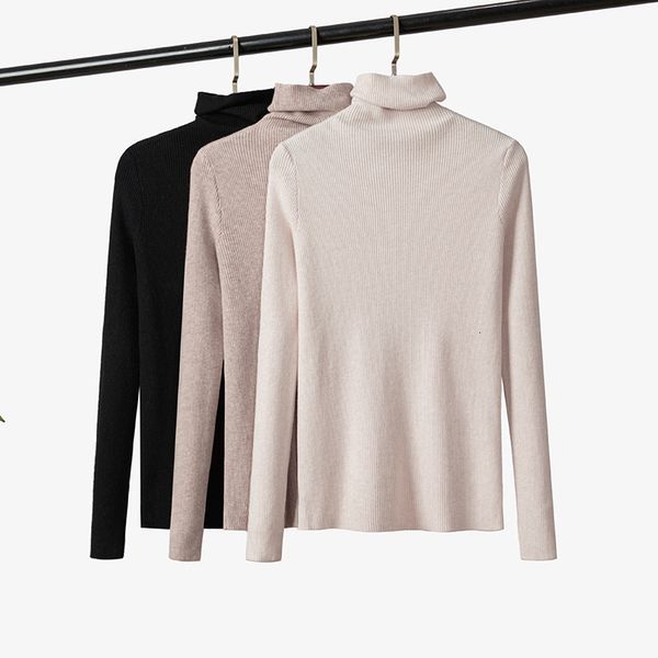 2021 new casual solid color autumn winter basic loose pullovers women knit jumper female turtleneck thick sweater qgu3, White;black
2021 new casual solid color autumn winter basic loose pullovers women knit jumper female turtleneck thick sweater qgu3, White;black