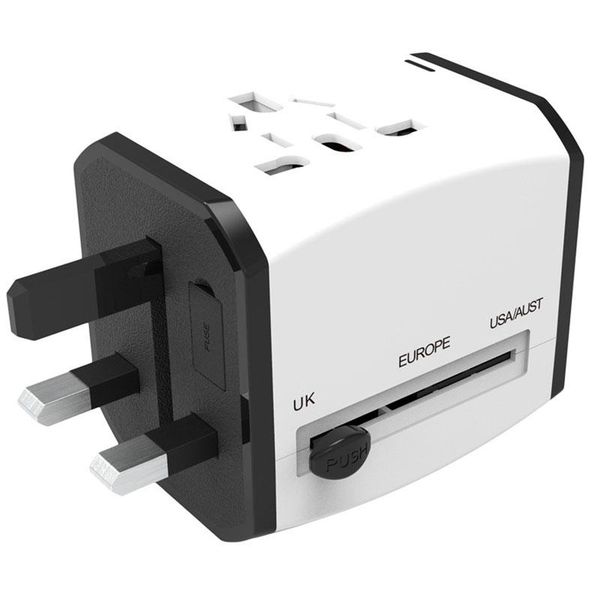 smart power plugs travel adapter worldwide converters universal world with dual usb charger & ac wall outlet white
smart power plugs travel adapter worldwide converters universal world with dual usb charger & ac wall outlet white
