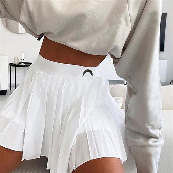 women pleated a-line short skirts female moon embroidery jk style solid elastic waist mini skirt fashion skirts ladies bottoms 210315, Black
women pleated a-line short skirts female moon embroidery jk style solid elastic waist mini skirt fashion skirts ladies bottoms 210315, Black