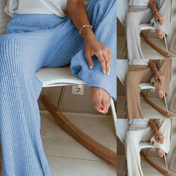 women's pants & capris women high waist elastic waistband knitted trousers 2021 spring vintage casual solid color wide leg slacks for s, Black;white
women's pants & capris women high waist elastic waistband knitted trousers 2021 spring vintage casual solid color wide leg slacks for s, Black;white