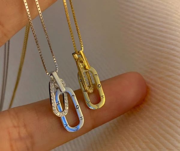 europe america fashion style necklaces 100% s925 silver letter pendant necklace for women girls lucky gift 2colors
europe america fashion style necklaces 100% s925 silver letter pendant necklace for women girls lucky gift 2colors
