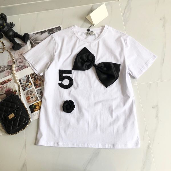 nanyou 2021 spring and summer new embroidered beaded cotton t-shirt casual bow short sleevejmiz, White
nanyou 2021 spring and summer new embroidered beaded cotton t-shirt casual bow short sleevejmiz, White