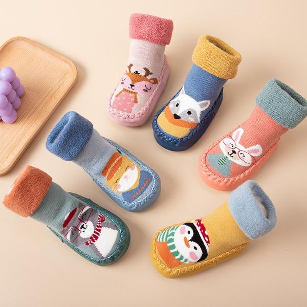 socks baby shoes thickened anti-slip toddler kids cartoon born children clothes accessories autumn winter floor foot, Pink;yellow
socks baby shoes thickened anti-slip toddler kids cartoon born children clothes accessories autumn winter floor foot, Pink;yellow